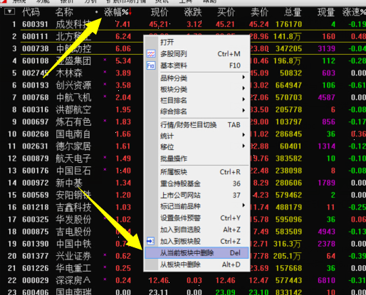 点击涨幅2%-5%的票留下